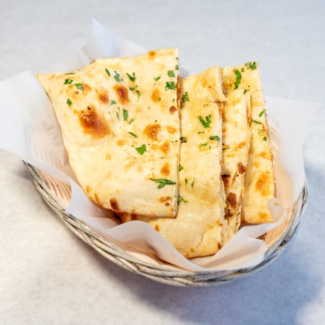 Garlic Basil Naan.