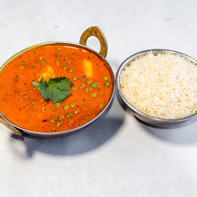 Matar Paneer.