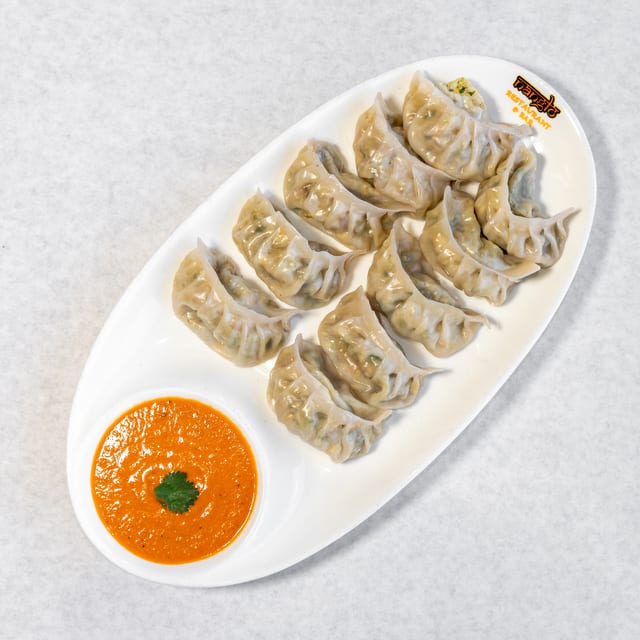 Veg Steamed Momo.