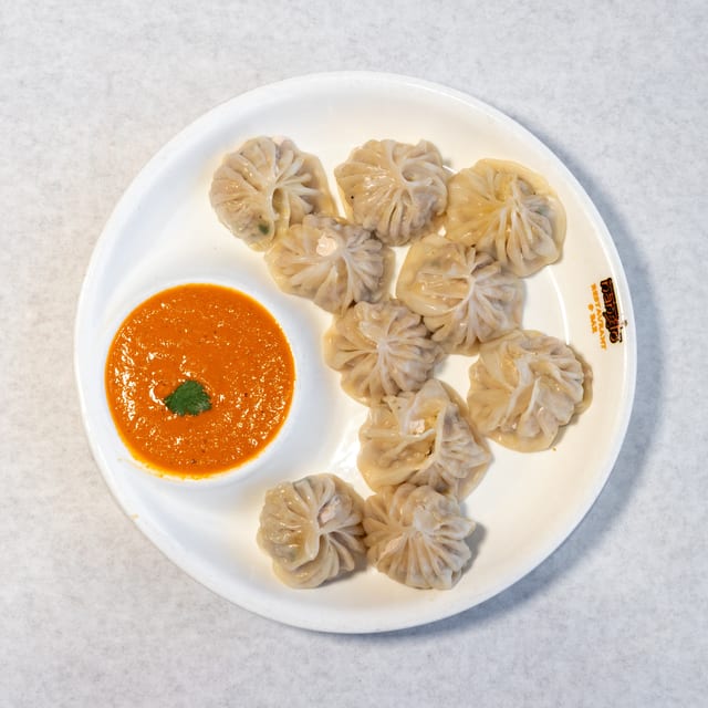 Steamed Momo Chicken.