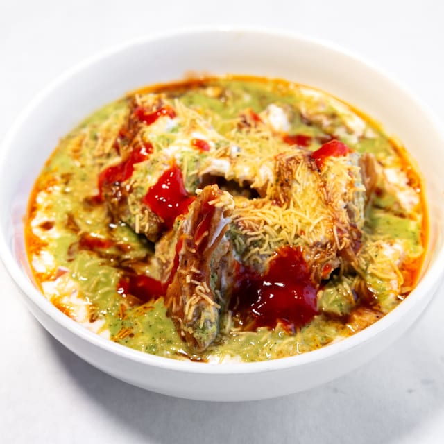 Samosa Chaat.