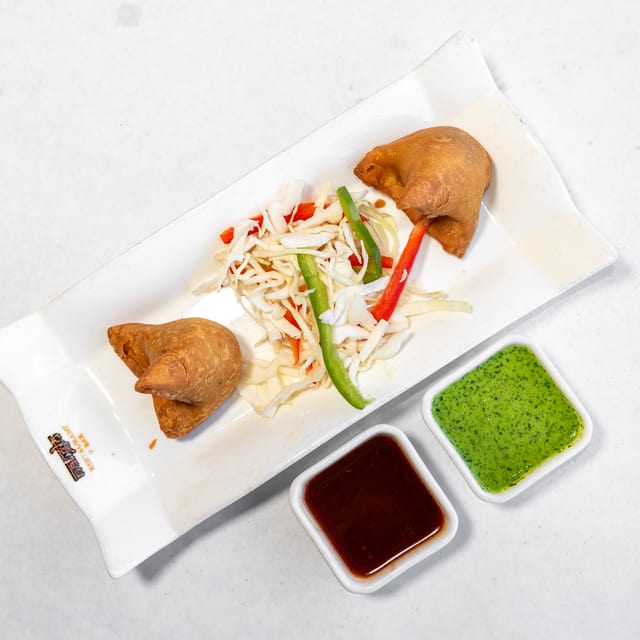 Vegetable Samosa.
