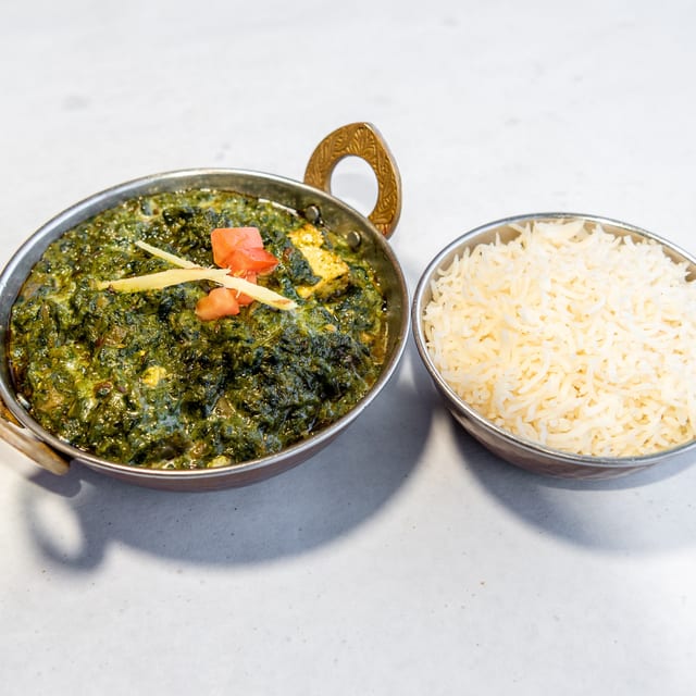 Palak Paneer.